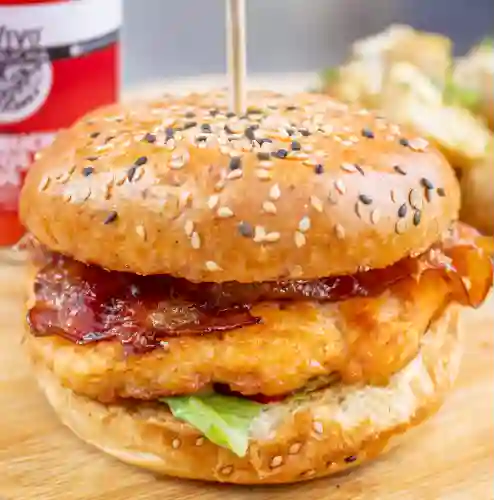 Hamburgesa de Salmon