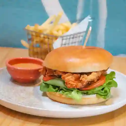 Burger de Pollo Crispy