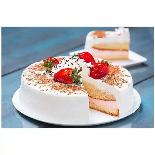 Torta Tres Leches Fresa X12 Porciones