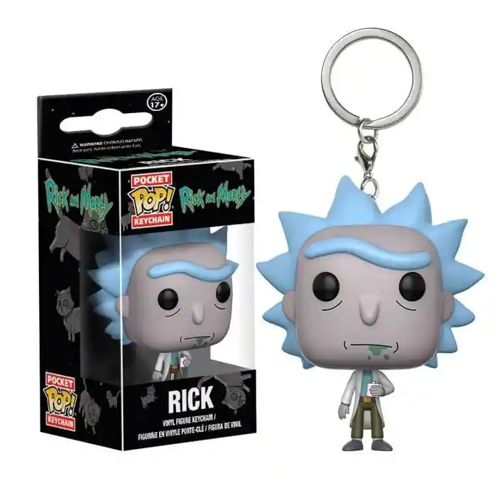 Llavero Funko Pop Rick - Rick And Morty