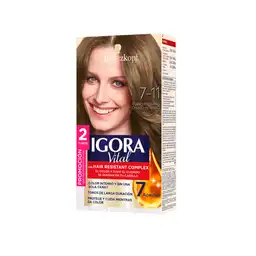 Tinte Igora Vital 7-11 Rubio Mediano Cenizo Intenso