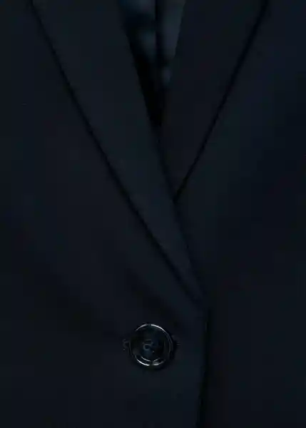 Blazer Americana Paloma Marino Talla 34 Mujer Mango