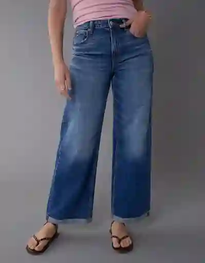 Jean Mujer Azul Talla: 2 REGULAR 5544936 American Eagle