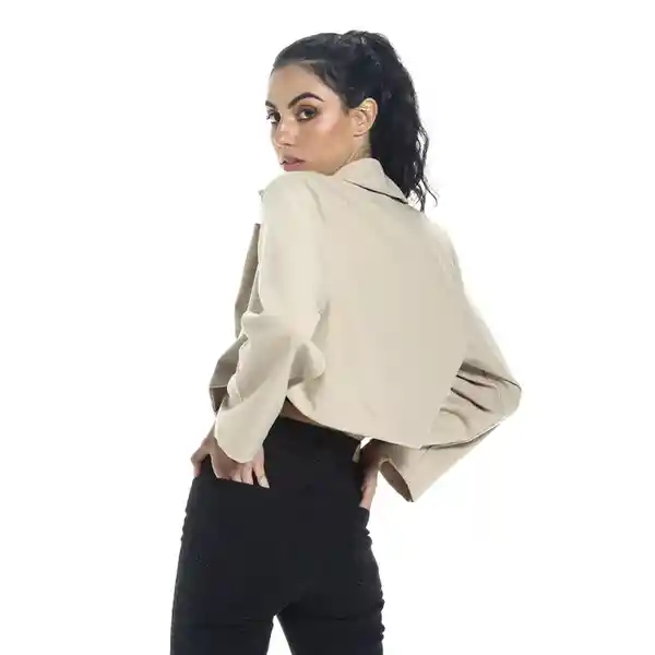 Chaqueta Bach Beige Talla Xs - 7705520703273