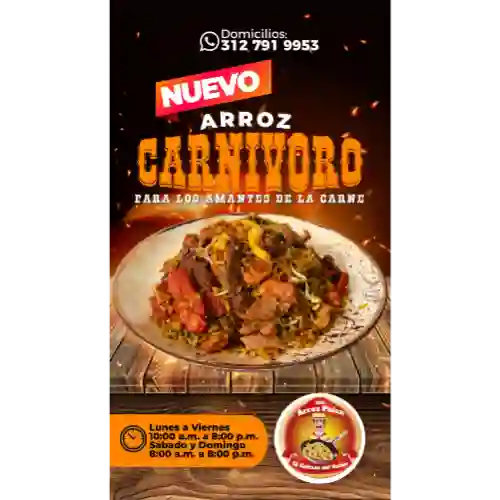 Arroz Carnivoro Caja Familiar