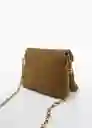 Bolso P Tory Tabaco Talla 99 Mujer Mango