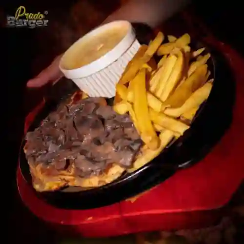 Pollo en Champiñones