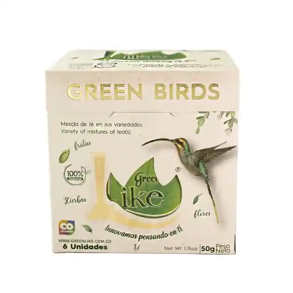 Green Like Birds Mezcla de te