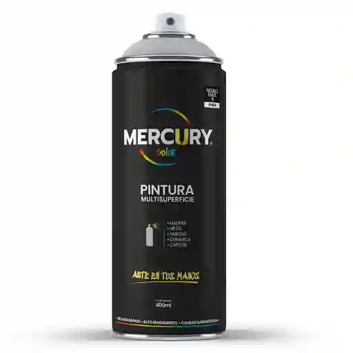 Mercury Pintura en Aerosol Negro Mate