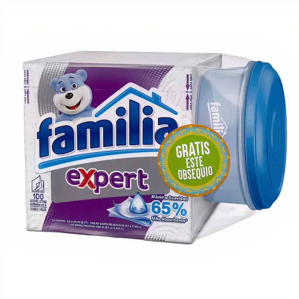 Familia Servilleta Expert y Obsequio