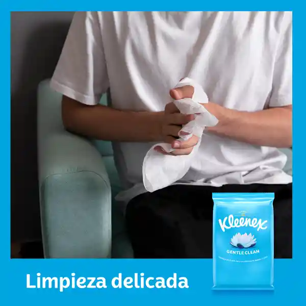 Kleenex Toalla Húmeda Gentle Clean