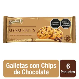 Moments Galletas con Chips de Chocolate