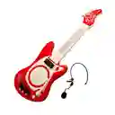 Faroplay Juguete Music Guitarra Roja Sonidos y Canciones