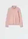 Jersey Bella3 Rosa Pastel Talla 08 Niñas Mango