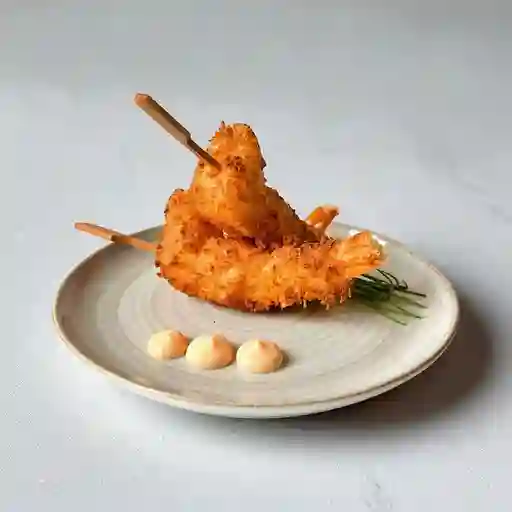 Yakiebi (Brochetas de Camarón)