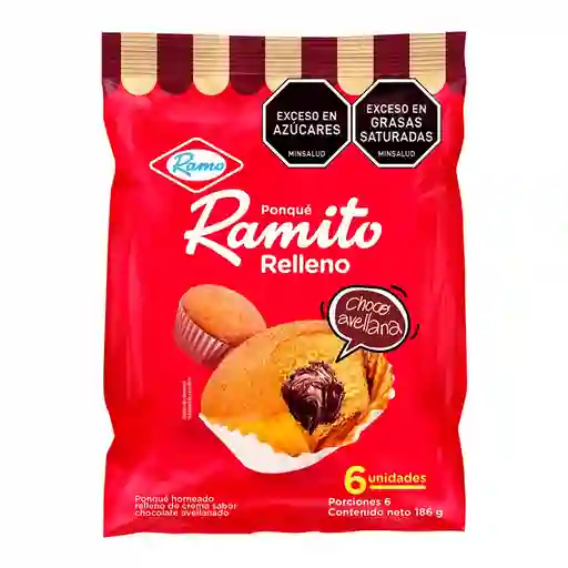 Ramito Relleno Pnq Indv Choco (6Undx31 g)