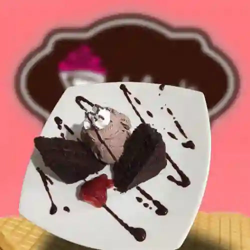 Brownie con Helado