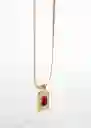 Collar Eider Oro Talla 99 Mujer Mango