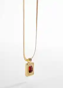 Collar Eider Oro Talla 99 Mujer Mango