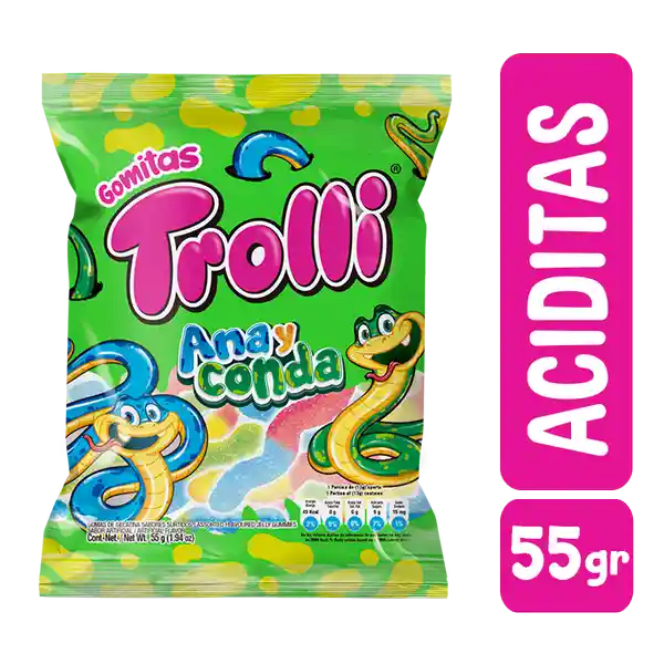 Trolli Goma Ninja Splash