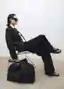 Chaqueta Sandy Negro Talla S Mujer Mango