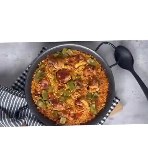Arroz mixto wok personal
