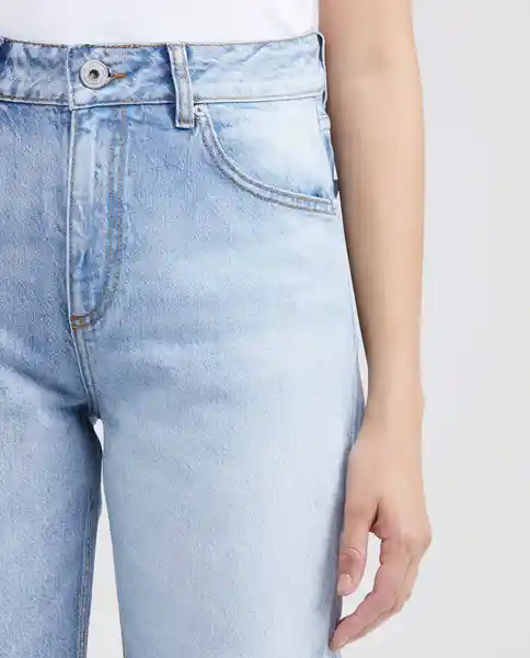 Jean Super High Rise Cosmo-Medio Azul Francés Medio 8 Chevignon