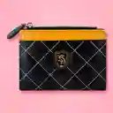 Cartera Con Diseño Rombos Serie Harry Potter Hufflepuff Miniso