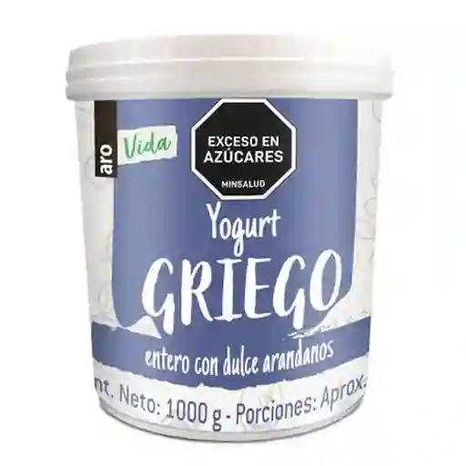 Aro Yogur Griego Vida Arándano