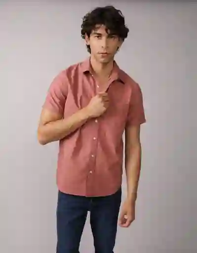 Camisa Hombre Rojo Talla Large 2728608 American Eagle