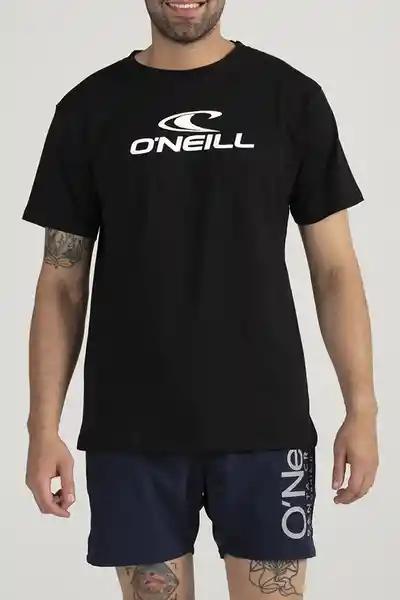 ONeill Camiseta Classic Masculina Negro Talla M