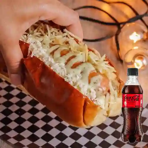 Combo Perro Caliente Tradicional +Cocacola S/az 400ml