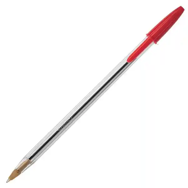 Bic Bolígrafo Cristal Rojo