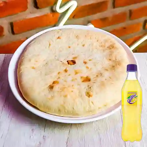 Estofada Triple Queso Pizzeta +Quatro Toronja 400ml