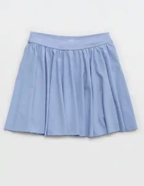 Falda Aerie Azul Talla: MEDIUM 1568412 American Eagle