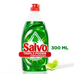 Salvo Detergente Lavavajillas Líquido Aroma Limón