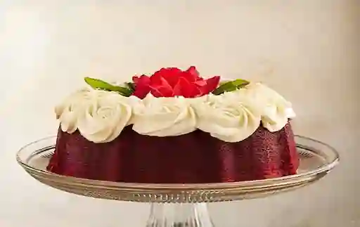 Ponqué de Red Velvet 8 Porciones