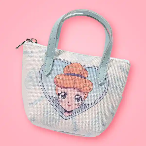 Bolso Tote Serie Disney Manga Princesas Cenicienta Miniso