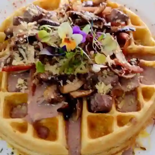 Waffle Stroganoff