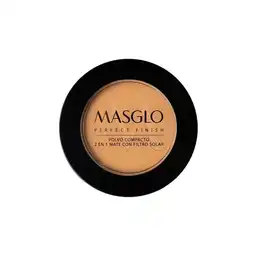 Masglo Polvo Compacto Perfect Finish Oscuro 1