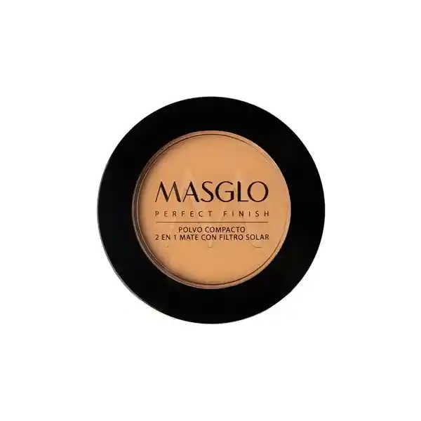 Masglo Polvo Compacto Perfect Finish Oscuro 1