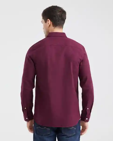 Camiseta Oxford Masculino Morado Sombrío Ultra Oscuro L Chevignon