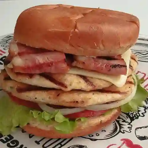 Hamburguesa Doble Chicken