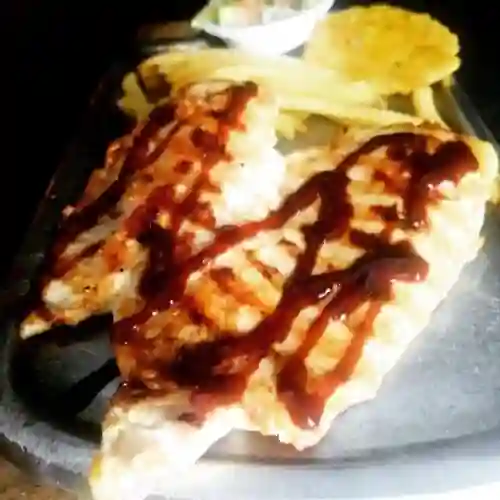 Pechuga a la bbq