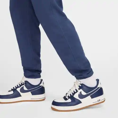 Nike Pantalón Club Ft Cuff Bolt Lifestyle Para Hombre Azul T XL