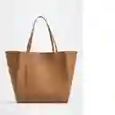 Bolso G Rory Camel Talla 99 Mujer Mango