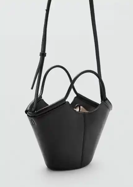 Bolso P Emilia Negro Talla 99 Mujer Mango