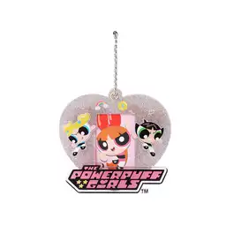 Llavero Corazón Serie Las Chicas Superpoderosas Plateado Miniso