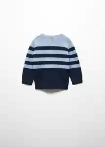 Buzo Jersey Liam Navy Talla 70 Niños Mango