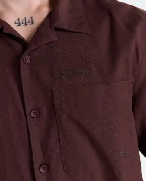 Camisa Hombre Café Talla M 819G007_CAF191420 Americanino